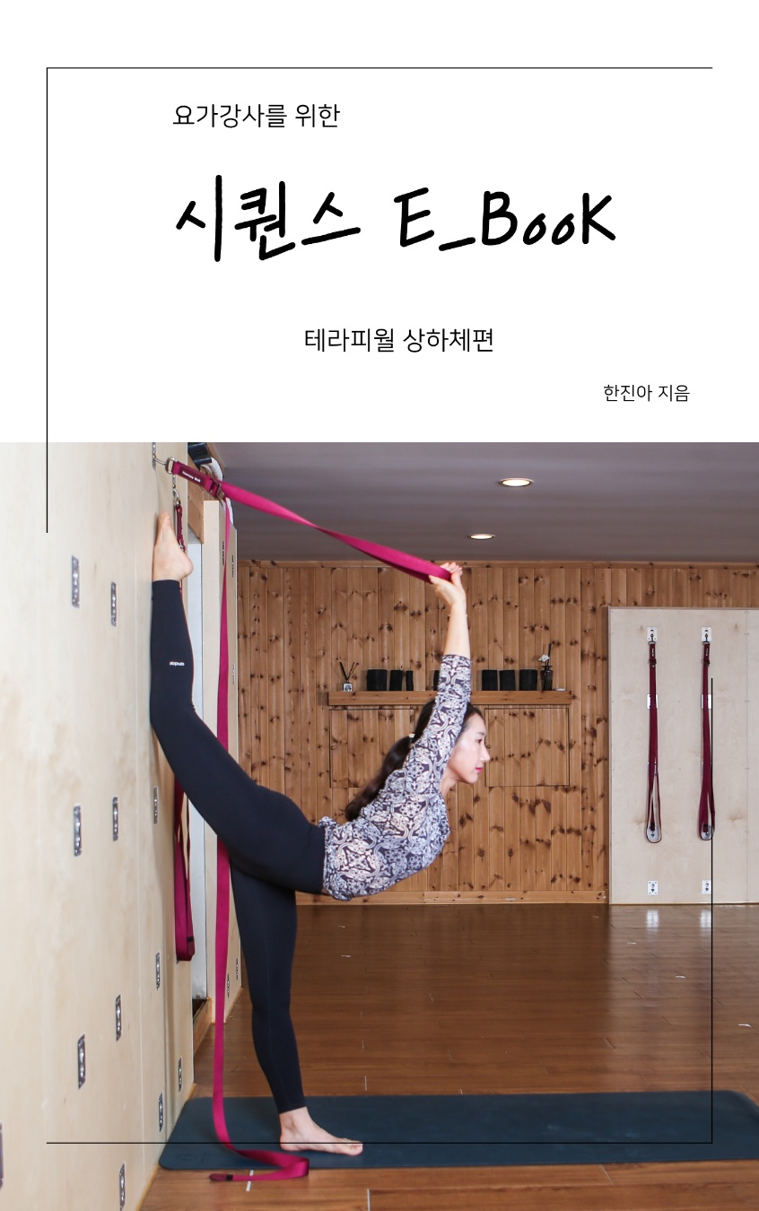 요가강사를 위한 시퀀스E_BooK 2 테라피월 소도구편